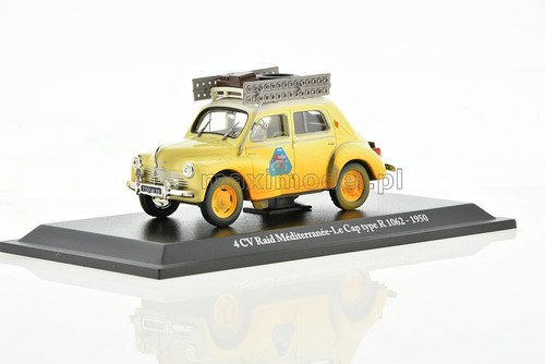 Renault 4cv raid mediterranee - 4cv,