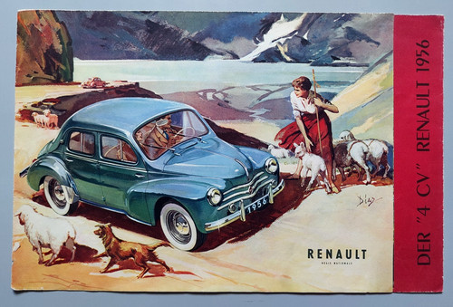 Renault prospekt 1956 - 4,
