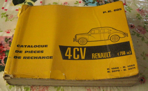 Renault 4cv catalog - renault,