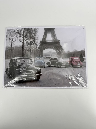 Renault 4cv eisenplatte - 4cv,