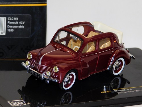 Renault 4cv decouvable ixo - 4cv,
