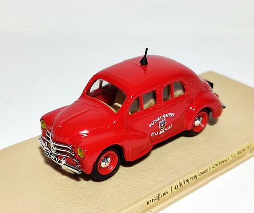 Renault 4cv feuerwehr - renault,